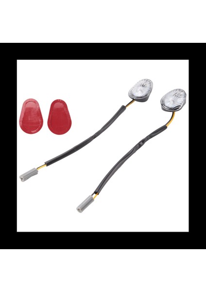 Yzf R1 R3 R6 R6S Fz6 Fz1 Fz FZ6R FZ07 Fz8 FZ09 Için 4 Adet LED Dönüş Sinyali Gösterge Lambası Gömme Montaj (Yurt Dışından) modelleri