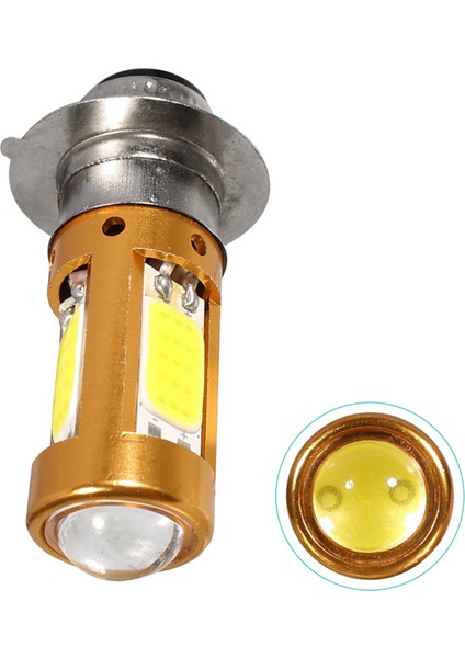 2x H6M PX15D P15D LED Farlar Hi-Lo Far Ampulü Motosiklet Scooter Moped Far Beyaz 1500LM 12-30V (Yurt Dışından) indirimleri