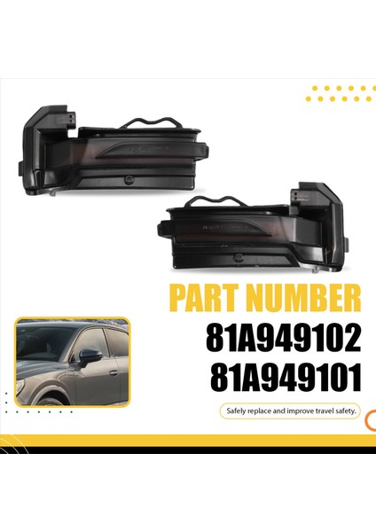 2018 2019 2020 3. Çeyrek Için Dinamik Akışlı Dönüş Sinyal Lambası Yan Dikiz Aynası Sinyal Lambası (Yurt Dışından) indirimleri