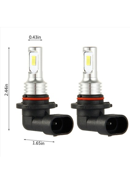 10X 9005 Hb3 LED Far Ampulleri Kiti Uzun Far 35W 4000LM 6000K Beyaz Yüksek Güç (Yurt Dışından) modelleri