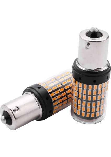 2 Adet Süper Parlak Flaşsız 1156 Canbus Araba LED Işığı BAU15S PY21W 144SMD 3014 Çip Dönüş Sinyali Geri Vites Ampulleri (Yurt Dışından) fırsatları