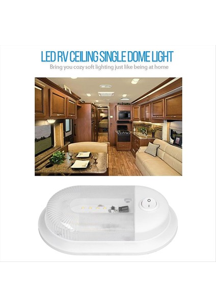 Rv Marine 12-24V Güç Tasarrufu ve Çevre Koruması Için Anahtarlı 24 LED Iç Tavan Lambası (Yurt Dışından) fiyatları