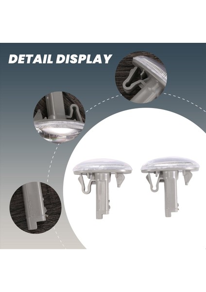 C2 Elysee 307 206 Için 2 Adet Araç Dönüş Sinyal Lambası Yan Lambaları (Yurt Dışından) indirimleri