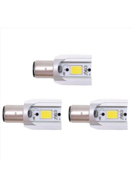3x H6 BA20D Far, BA20D PX15D LED Ampul, Scooter Aksesuarları (Yurt Dışından)