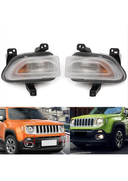 Liberty 68256431AA 68256432AA Için Otomotiv Gündüz Farları Ön Çubuk Farlar (Yurt Dışından) indirimleri