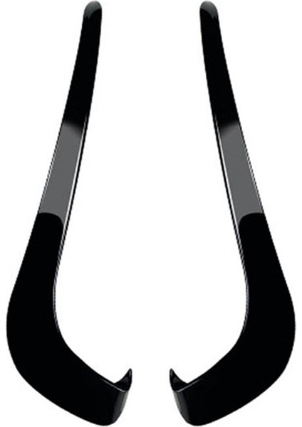 B7 2011-2015 Için Parlak Siyah Ön Sis Lambası Kaş Bıçağı Işığı Göz Kapağı Trim Kapağı (Yurt Dışından)