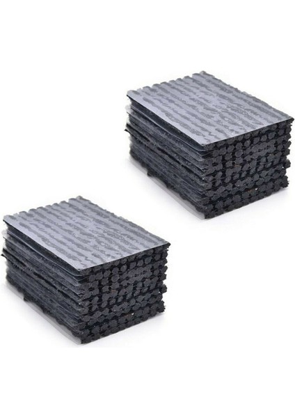 100 Adet Araba Bisiklet Lastiği Tubeless Conta Şeridi Fişi Lastik Patlak Tamir Şeritleri Kurtarma Kiti (Yurt Dışından)