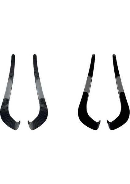 B7 2011-2015 Için Parlak Siyah Ön Sis Lambası Kaş Bıçağı Işığı Göz Kapağı Trim Kapağı (Yurt Dışından) indirimleri