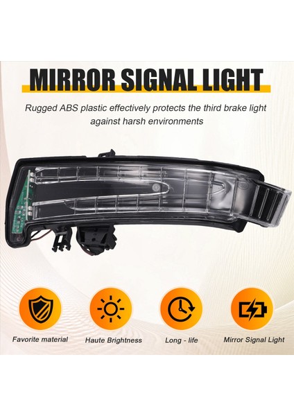 W221 W212 W204 W176 W246 Araç Dikiz Aynası Sinyal Lambası Sinyal Lambası 2129067501 Lhd (Yurt Dışından) fırsatları