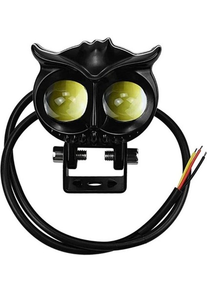 Motosiklet LED Baykuş Spot Uzun ve Yakın Işık Ön Aydınlatma Sis Iki Renkli Yanıp Sönen Evrensel (Yurt Dışından) fiyatları