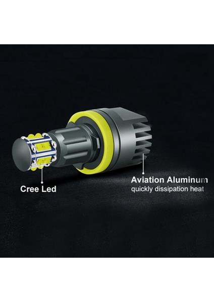 H8 Far Ampulü 6000K 120W LED Melek Gözü Işıkları Canbus E60 E61 E63 X5 E70 X6 E71 E90 E91 E92 E93 M3 E89 E82 (Yurt Dışından) indirimleri