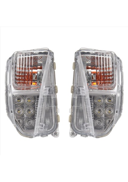 2012-2015 Facelift XW30 Için LED Ön Sinyal Lambası Drl Gündüz Farı 81511-47060 81521-47060 (Yurt Dışından)