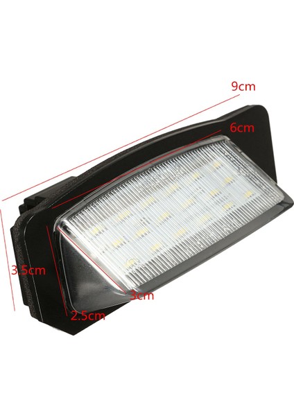 Sportback Için 2 Adet Araç LED Plaka Lambası Eur (Yurt Dışından) fırsatları