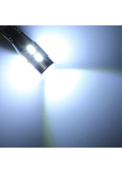 10 Adet W5W T10 12V 6000K 5630 10 Smd Araba LED Ampul Canbus Plaka Takoz Yan Dönüş Sinyal Lambası Süper Parlak Beyaz (Yurt Dışından)