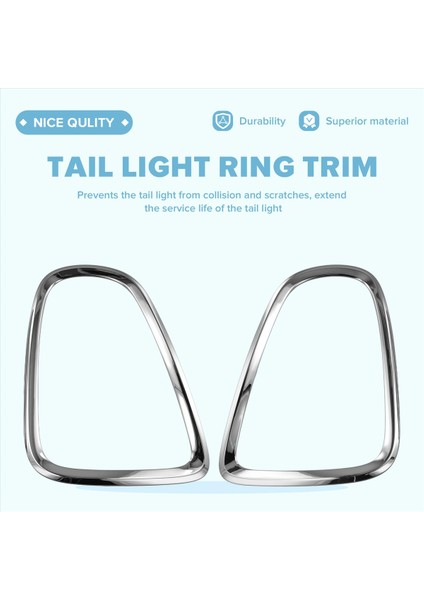 R55 R56 R57 R58 R59 51132296296, 51132296297 Lhd Için Araç Arka Lambası Çerçeve Kapağı Döşeme Çifti (Yurt Dışından) fırsatları