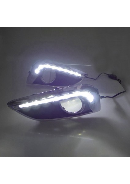 IX35 2010-2013 Için Sis Lambası Delikli Köşe Sinyal Grubu ile 1 Çift Gündüz Farı (Yurt Dışından) fırsatları