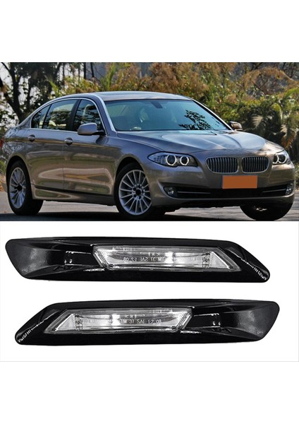 5 Serisi F10 F11 F18 2011-2013 Için Araç Yan Sinyal Lambası 63137154169 63137154170 Yardımcı Dönüş Sinyal Lambaları (Yurt Dışından) fırsatları