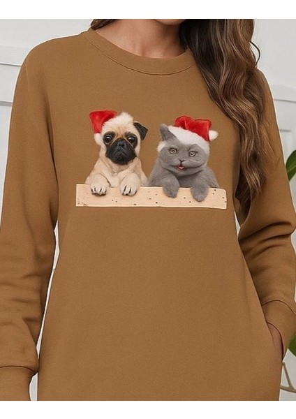 Kadın Uzun Kollu Bisiklet Yaka Desenli Viskon Iki Iplik Bluz fiyatları