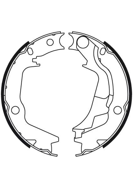 GS8782 - El Fren Balatası Arka - Trw