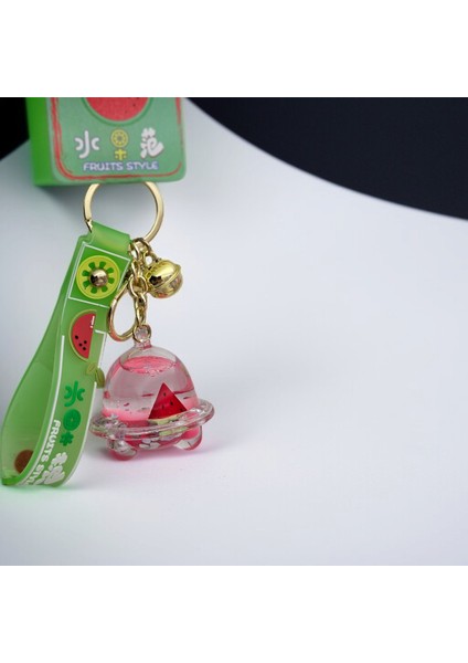 Lüx Içi Sulu Figürlü Anahtarlık Çanta Aksesuarı Peluş Oyuncak Rengarenk Hediyelik 1 Adet fiyatları