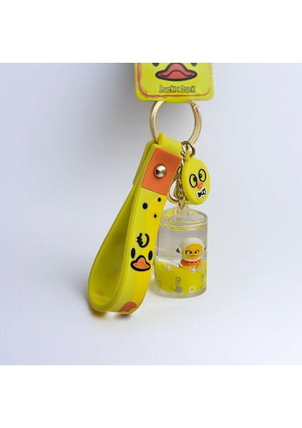 Civciv Figürlü Içi Renkli Sulu Anahtarlık Çanta Aksesuarı Hediyelik 1 Adet fiyatları