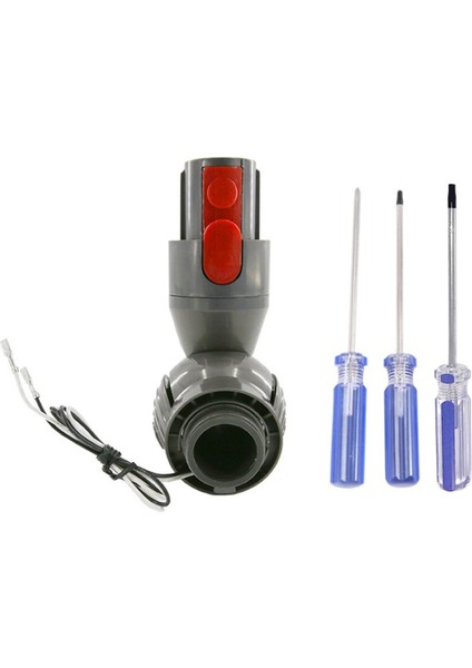 Dyson V8 V10 Zemin Fırçası Başkanı Aksesuarları Değiştirme Konnektörü Vakum Temizleyici Doğrudan Sürücü Kafası Bağlantı Kafası (Yurt Dışından)