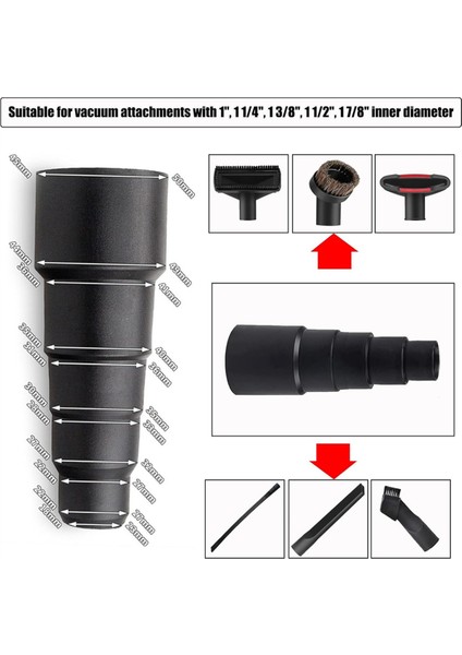 12PCS Evrensel Vakum Ataşmanları 1-1/4inch Elektrikli Süpürgeler Fırça Uzatma Asası Nozul Çatlak Aracı Islak Kuru (Yurt Dışından) fırsatları