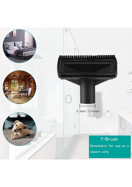 12PCS Evrensel Vakum Ataşmanları 1-1/4inch Elektrikli Süpürgeler Fırça Uzatma Asası Nozul Çatlak Aracı Islak Kuru (Yurt Dışından) indirimleri