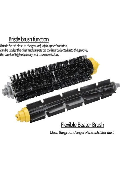 Irobot Için Yedek Parçalar Kiti 600 Serisi 610 620 625 630 650 660 Vakum Süpürge Ana Roller Fırça (Yurt Dışından) indirimleri