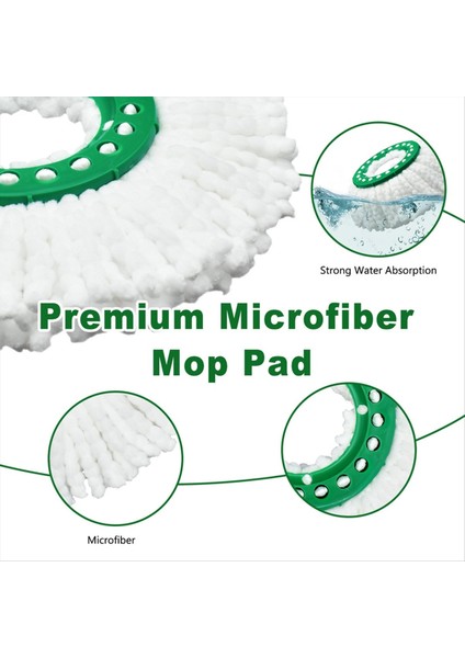 Libman Tornado Spin Mop Mop Mocrıber Spın Pom Yeniden Yedek Yıkama Yıkama Mop Bizim (Yurt Dışından) modelleri