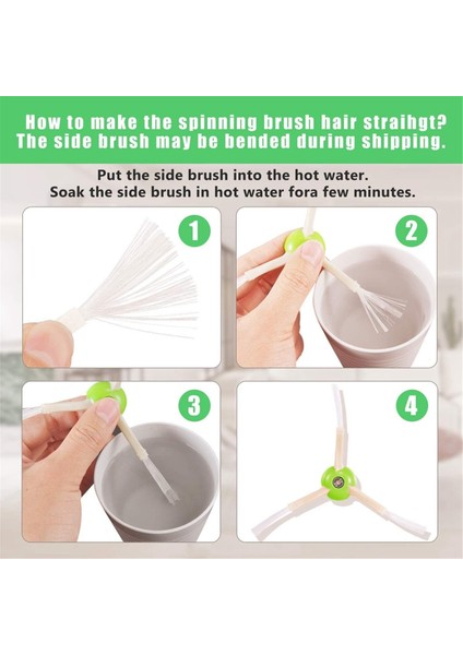 Irobot Roomba Combo J7+/plus Robot Vakum Süpürge, Çok Yüzey Kauçuk Fırçaları Için Uyumlu Yedek Parçalar (Yurt Dışından) indirimleri