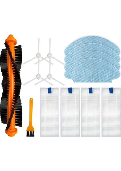 Tefal Explorer / X-Plorer Serie 20 40 50 Için, Isweep X3 Yedek Parçalar Ana Yan Fırça Hepa Filtre Mop Bezi (Yurt Dışından)