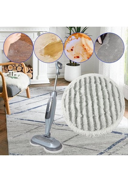 Köpekbalığı S7000AMZ, S7001TGT S7201 S7005 S7020 Serı Steam Vacum Seğrenci Aksesuarları Için Buhar Paspası Yedek Pedleri (Yurt Dışından) fiyatları