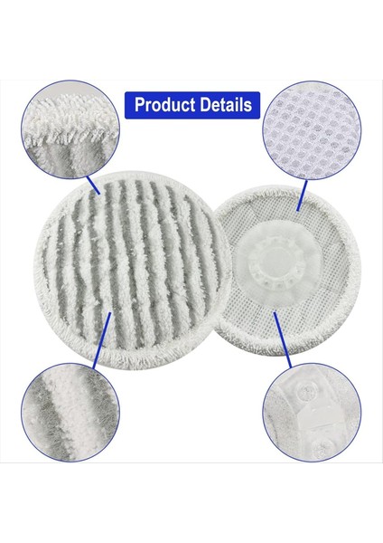 Köpekbalığı S7000AMZ, S7001TGT S7201 S7005 S7020 Serı Steam Vacum Seğrenci Aksesuarları Için Buhar Paspası Yedek Pedleri (Yurt Dışından) fırsatları