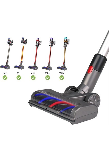 Dyson V7 V8 V8 V11 V11 V15 Vakum Yedek Parçaları, LED Işıklı Ahşap Zemin Ekleri (Yurt Dışından) fırsatları