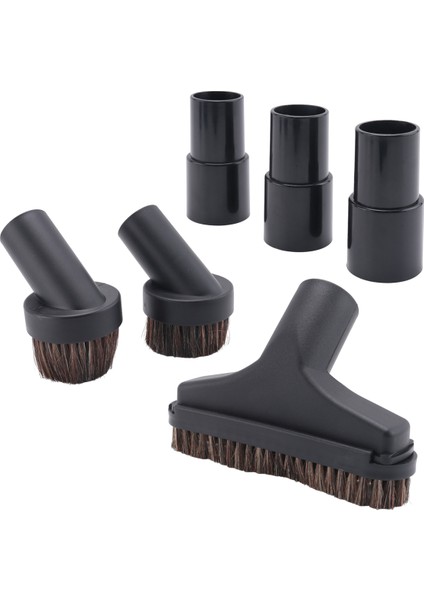 6 Adet 25MM ve 36MM Vakum Fırçası Yuvarlak Fırça, 5.9 Inç Vakum Zemin Fırçası 1.25 Temiz Vakum Bağlama Fırçası Yumuşak (Yurt Dışından) modelleri