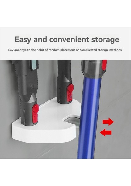Dyson V8 V8 V7 V7 V6 /xiaomi /midea /shark Vakum Evrensel Stand Yumruksuz Depolama Rafı Için Vakum Duvar Montaj Braketi (Yurt Dışından) modelleri