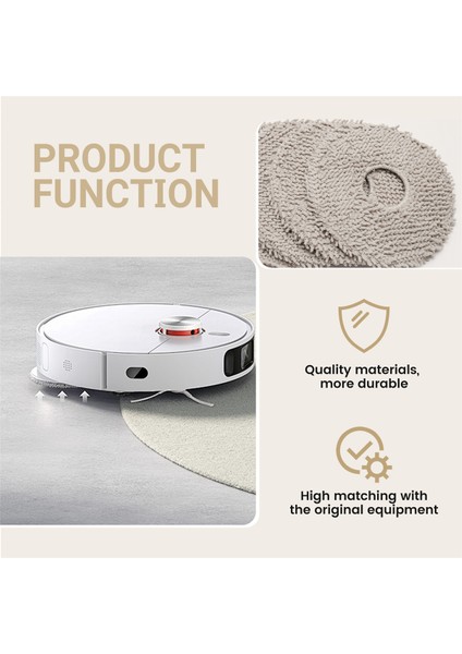 Dream L10S Için Ultra / L10S Pro / L10 Ultra Xiaomi X10+ Vakum Süpürge Ana Yan Fırçalar Hepa Filtreler Mop Bezi (Yurt Dışından) indirimleri