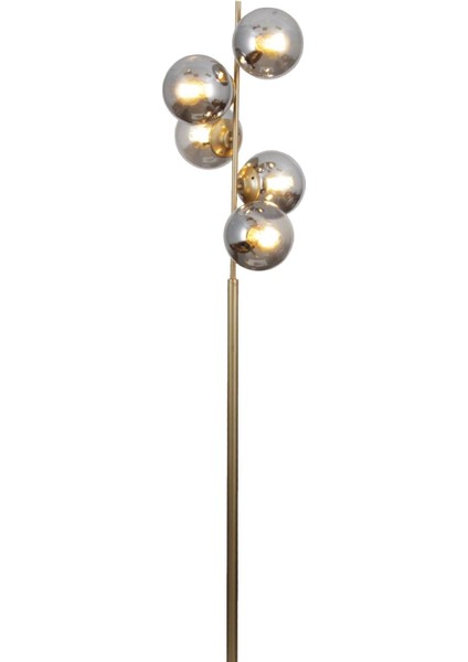 Moden 5 Li Eskitme Lambader Füme Camlı Modern , Oturma Odası ,yatak Odası , Salon Lambader fiyatları