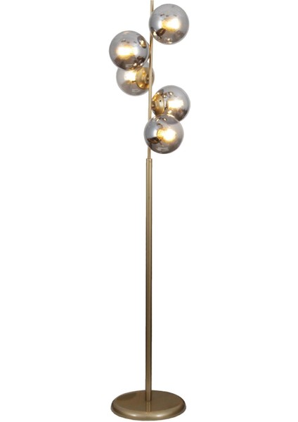 Moden 5 Li Eskitme Lambader Füme Camlı Modern , Oturma Odası ,yatak Odası , Salon Lambader modelleri