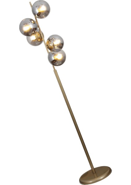 Moden 5 Li Eskitme Lambader Füme Camlı Modern , Oturma Odası ,yatak Odası , Salon Lambader fırsatları