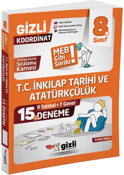 Lgs 8. Sınıf T.c. Inkılap Tarihi ve Atatürkçülük 15'li Deneme-Meb Gibi Sordu