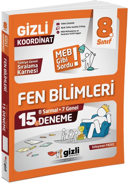 Lgs 8. Sınıf Fen Bilimleri 15'li Deneme-Meb Gibi Sordu