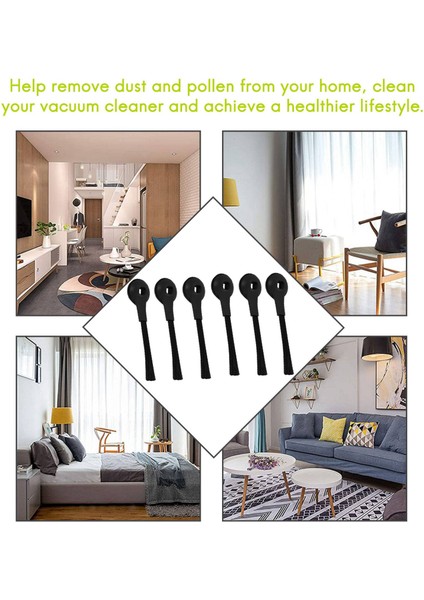 6 Paket Yan Fırçalar Köpekbalığı Iq Robot R101AE, RV1001AE, RV1000 Vakumları, Süpürme Robot Aksesuarları ile Uyumlu (Yurt Dışından) fırsatları