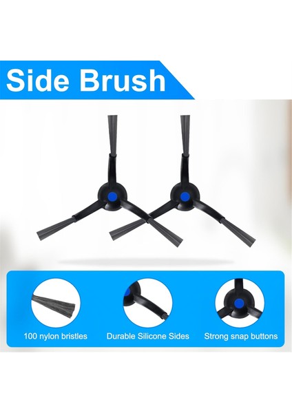 Ecovacs Deebot X8 Pro Omni Için 16 Adet Yedek Parça (Yurt Dışından) fiyatları