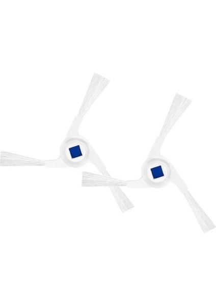 Ecovacs Deebot X2 / X2 Omni / X2 Pro / X2 Combo Yan Fırça Beyaz (Yurt Dışından)