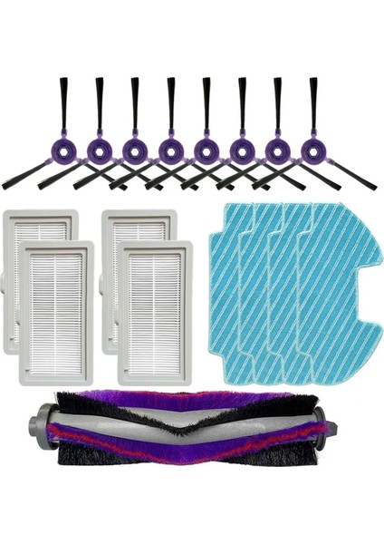 Mıdea I5 I5C VCR10W VCR07 VCR08 MR09 MR09 Samsung VR05R505WK Parça Silindir Yan Fırça Hepa Filtre Mop Kumaş Aksesuarları (Yurt Dışından)