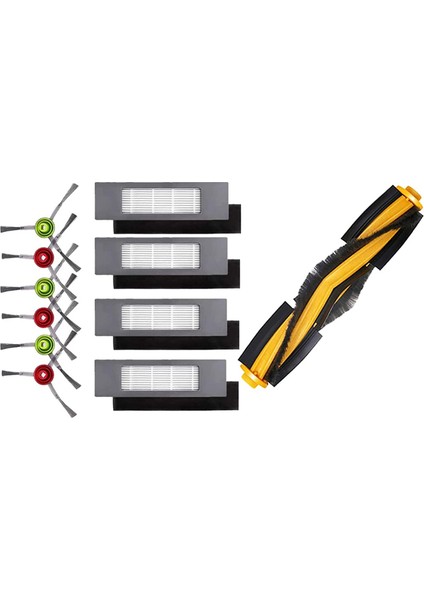 Xiaomi Xiaowa Lite C10 / C102-00 Silindir Yan Fırça Hepa Filtresi Için (Yurt Dışından) modelleri