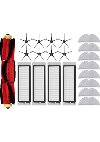 Xiaomi Için Roborock S5 S50 Max S6 Maxv S6 Pure E4 E5 Robot Vakum Temizleyici Aksesuarları Mop Roller Yan Fırça Yedek Parçaları (Yurt Dışından)