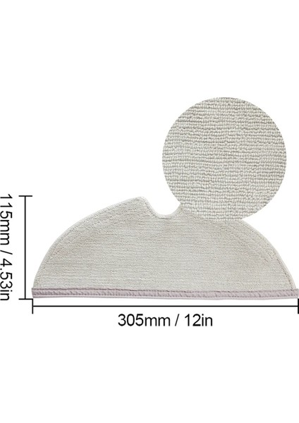 Xiaomi Için Roborock S5 S50 Max S6 Maxv S6 Pure E4 E5 Robot Vakum Temizleyici Aksesuarları Mop Roller Yan Fırça Yedek Parçaları (Yurt Dışından) modelleri